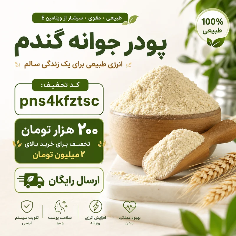 پودر جوانه گندم را چگونه مصرف کنیم؟ نکات طلایی برای جذب بهتر و طعم لذیذتر